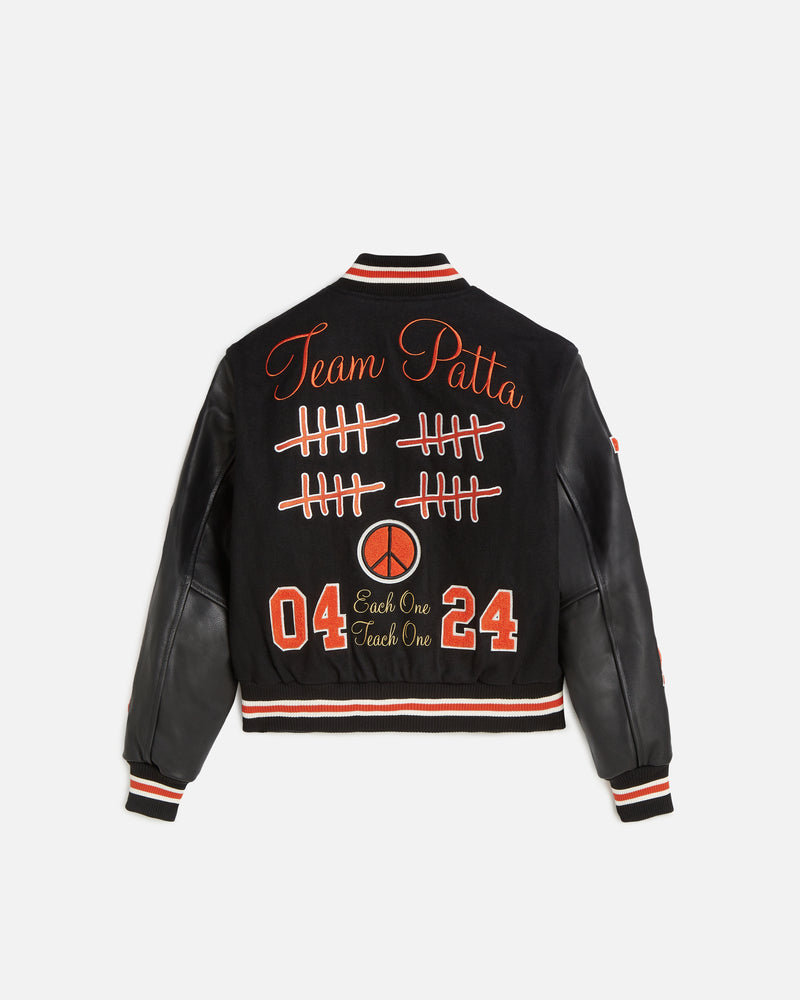 Patta 20th Anniversary Varsity Jacket (Black)