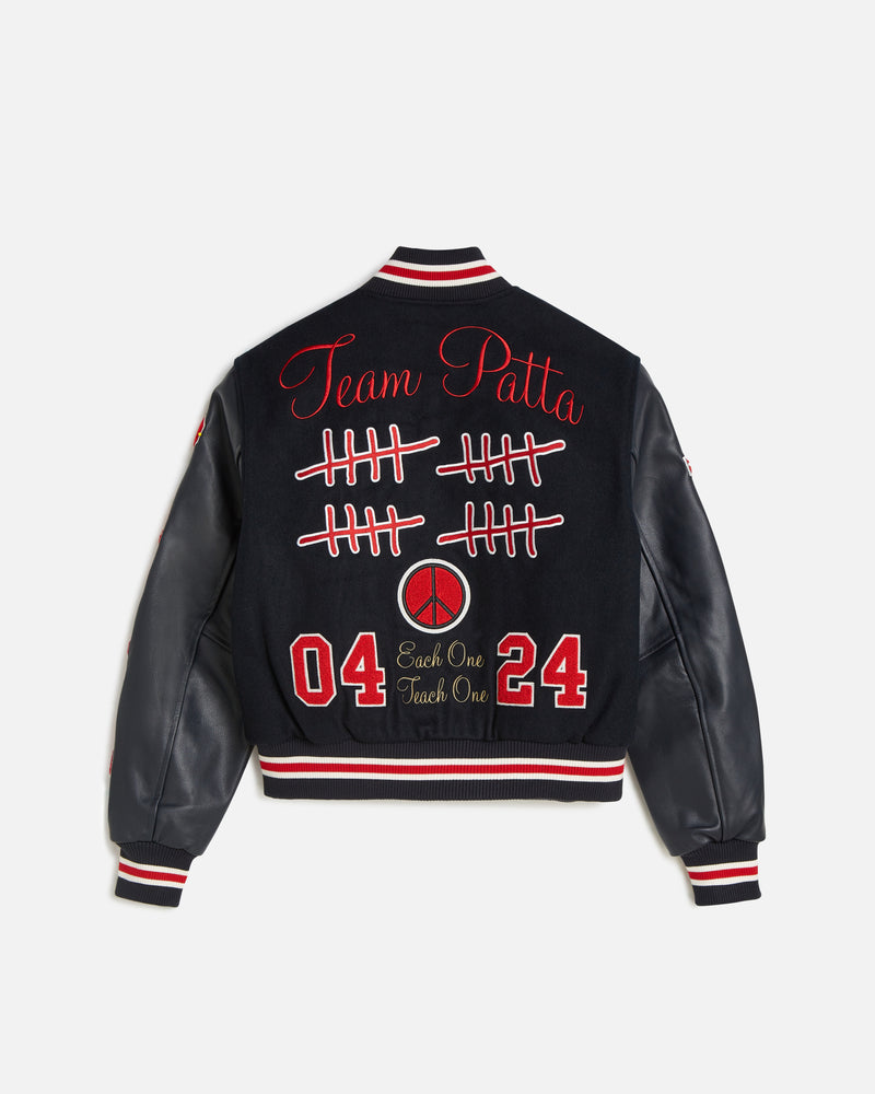Patta 20th Anniversary Varsity Jacket (Maritime Blue)