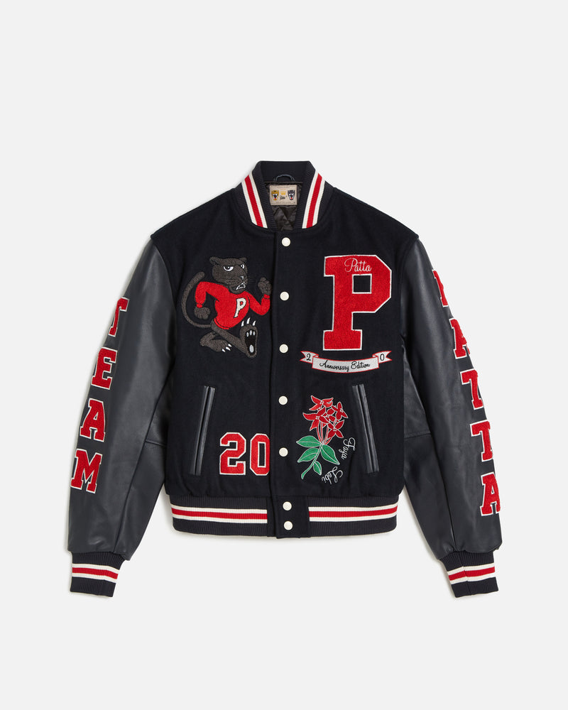 Patta 20th Anniversary Varsity Jacket (Maritime Blue)