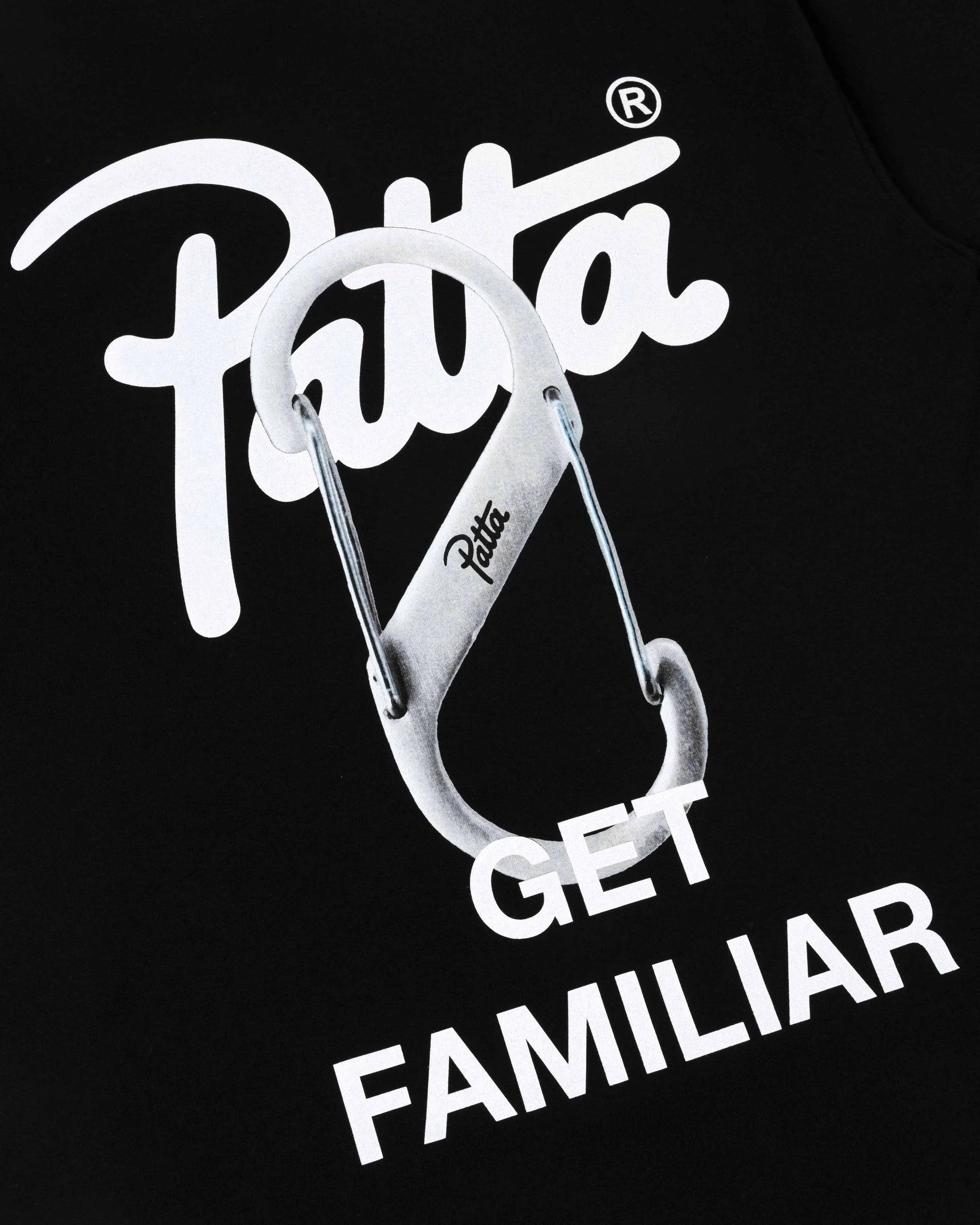 Patta Get Familiar T-Shirt (Black) Patta