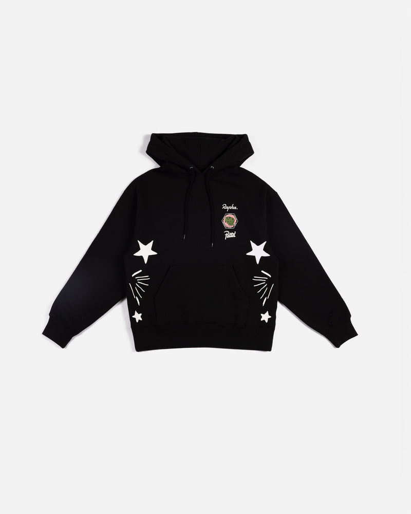 Patta Cycling Team x Rapha Hooded Sweater (Black)