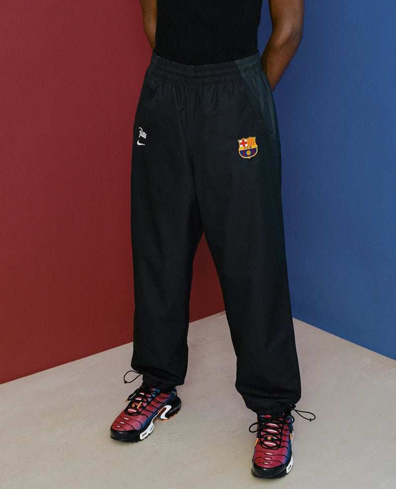FCB x Patta Culers del Món Track Pants (Black/White) - Patta