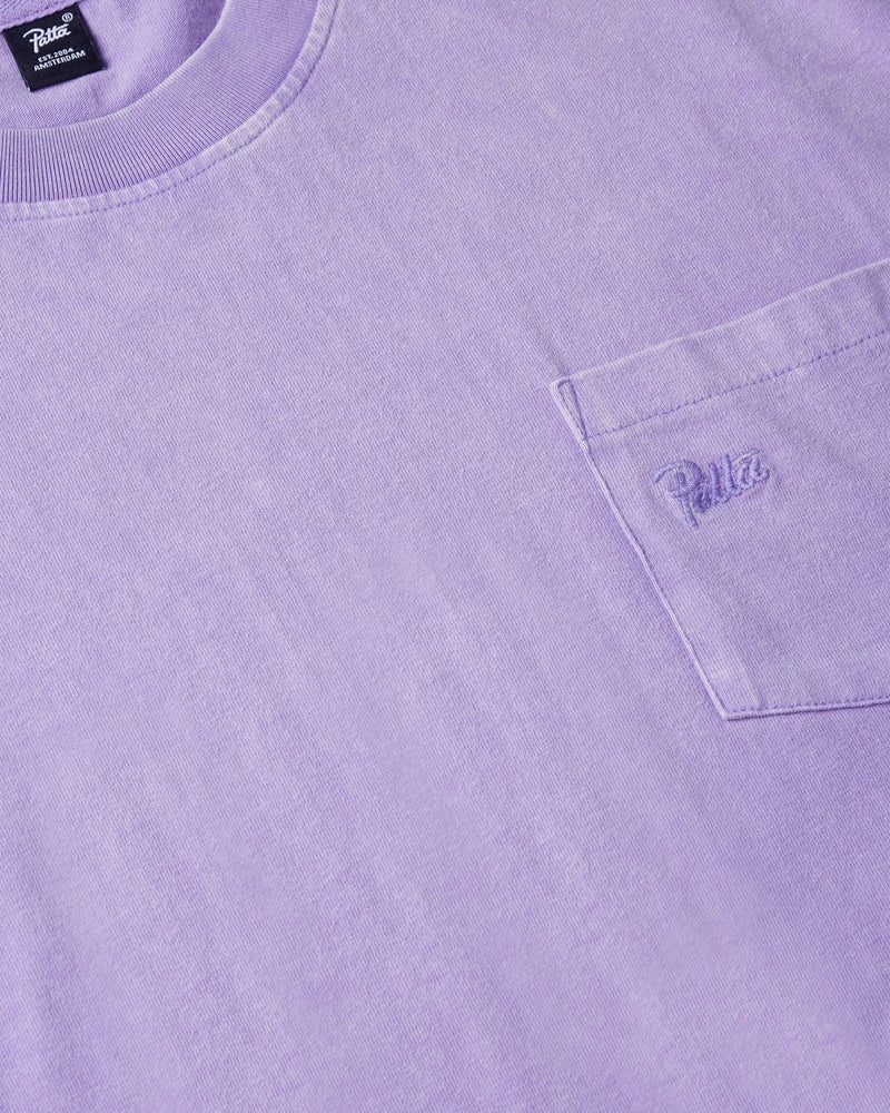 Patta Basic Washed Pocket T-Shirt (Paisley Purple) - Patta