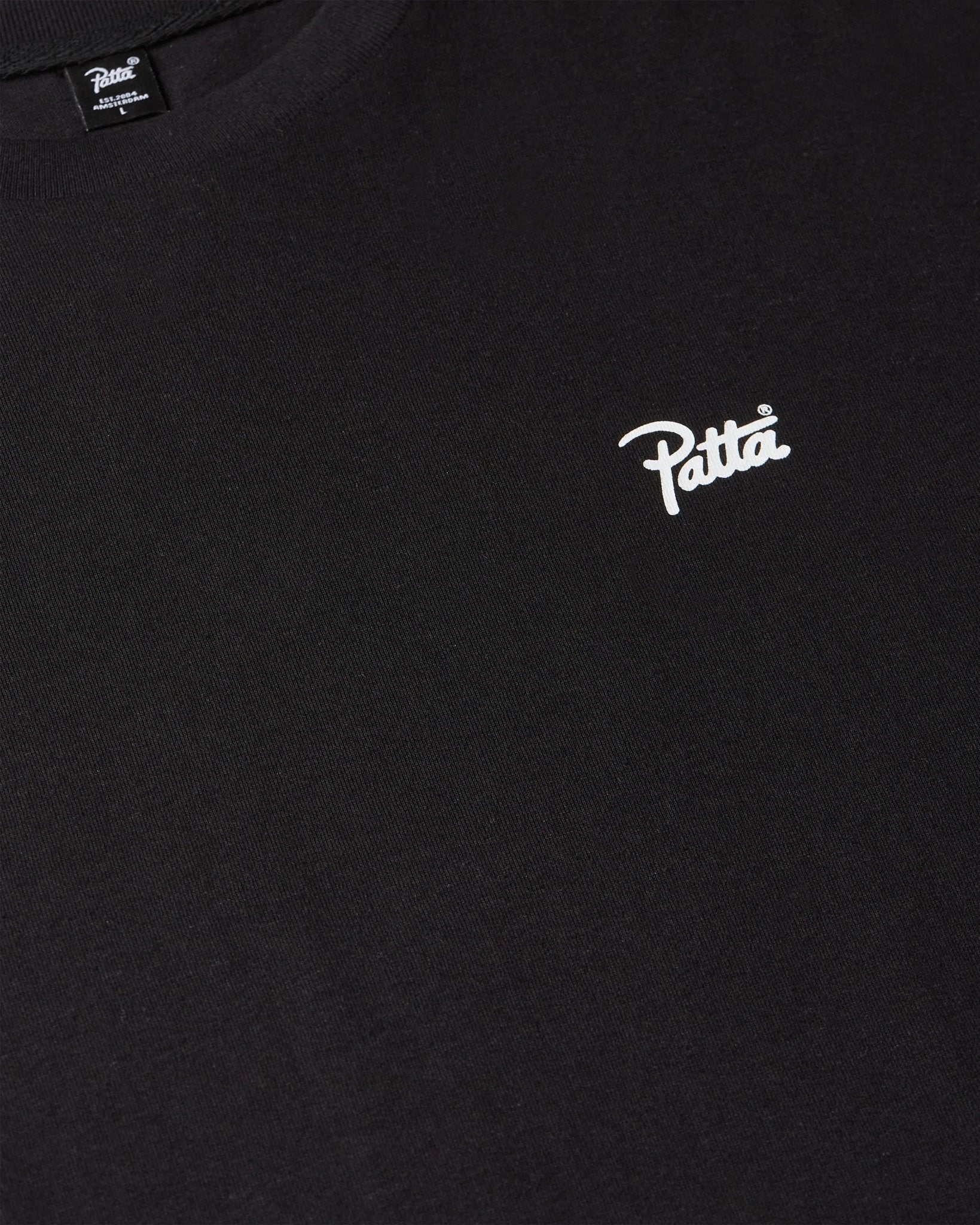 Patta Script Logo T-Shirt (Black) - Patta