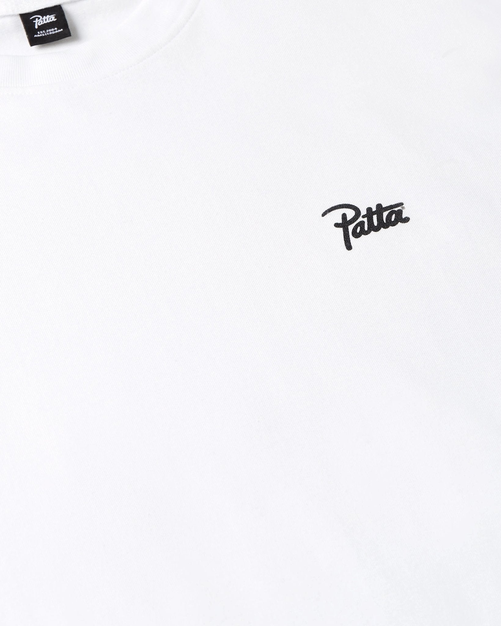 Patta Script Logo T-Shirt (White) - Patta