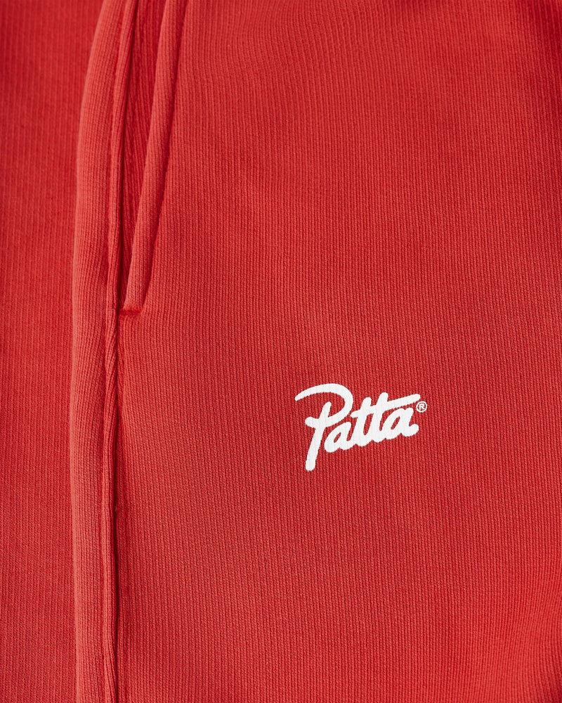 Patta Washed Classic Jogging Pants (Haute Red) - Patta