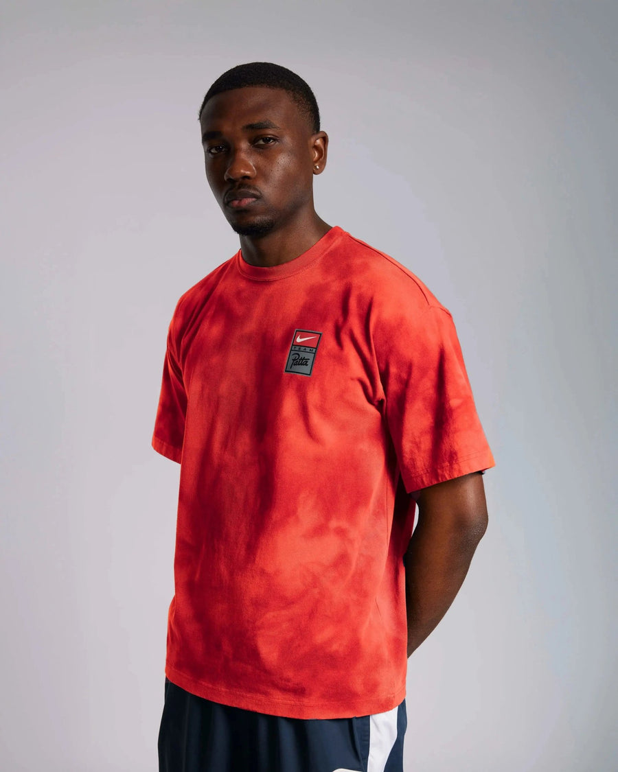 Patta x Nike NRG T-shirt GX Washed (Rush Red/University Red/Gym Red) - Patta