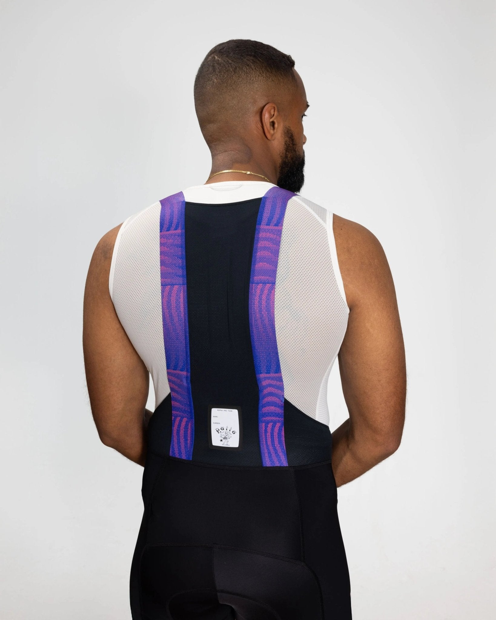 Patta x Rapha Men's Pro Team Bib Shorts (Flamingo Pink/Royal