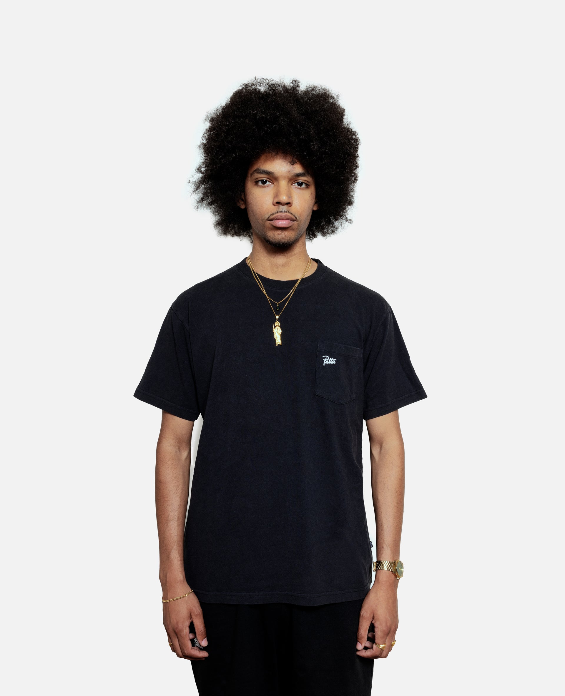 Patta Soundsystem x Tom Trago Washed Pocket T-Shirt